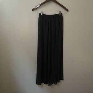 American Apparel Sheer Mesh Maxi Skirt